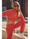 Women\'s coral tracksuit set FI535 - Online store - Boutique